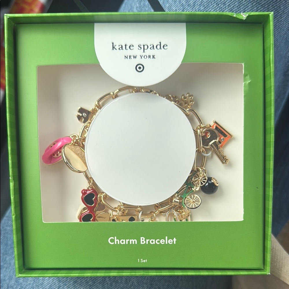 Kate Spade Gold Charm Bracelet